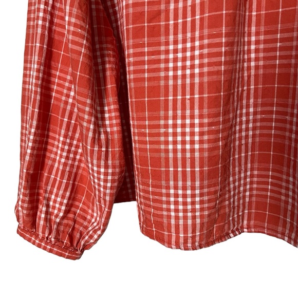 Universal Thread Balloon Long Sleeve Poet Top Size Large - Picture 5 of 8